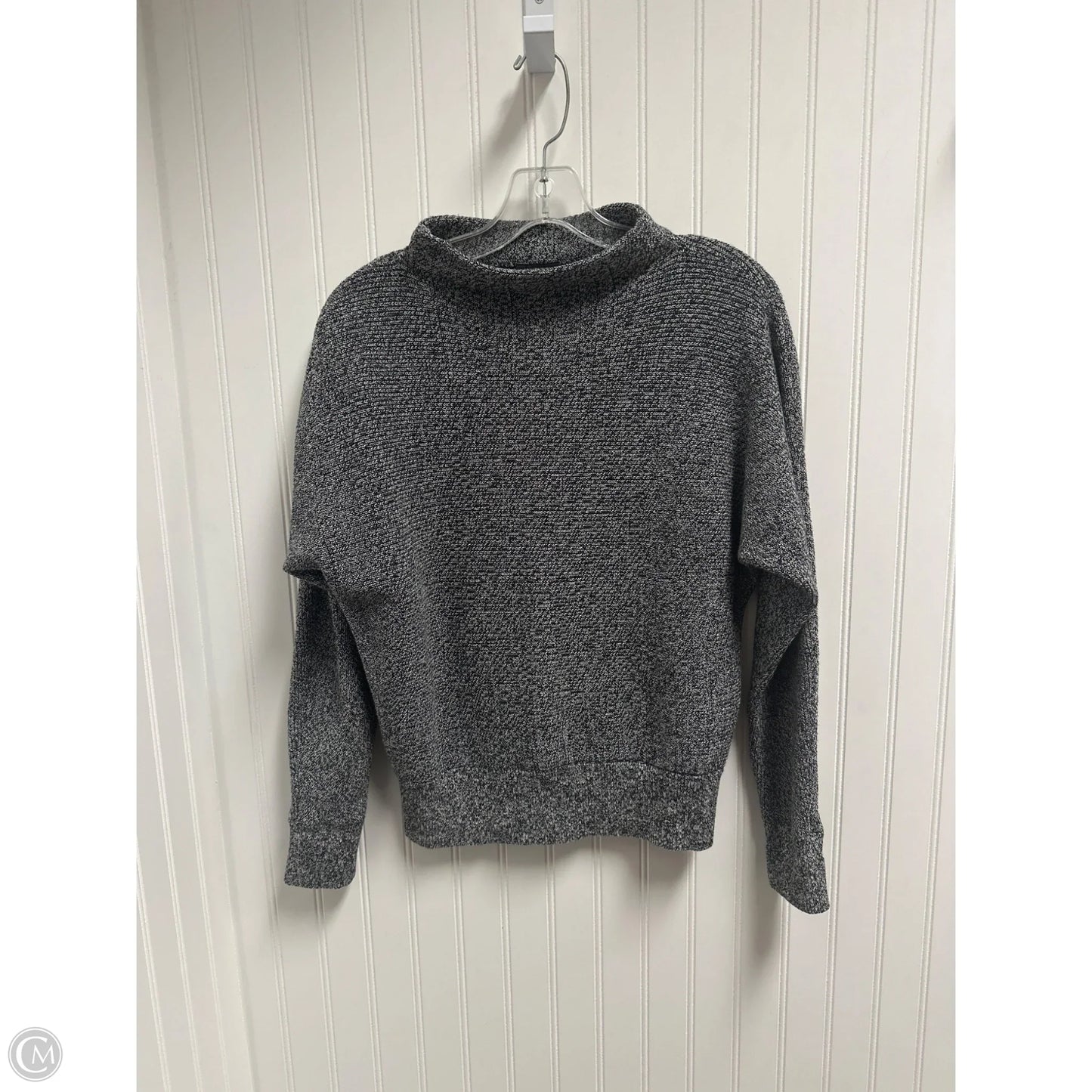 Sweater By Ann Taylor In Grey, Size: Xs