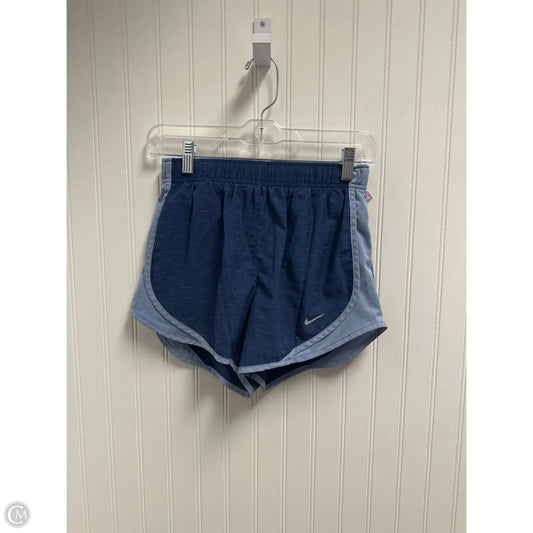 Athletic Shorts By Nike In Blue, Size: S