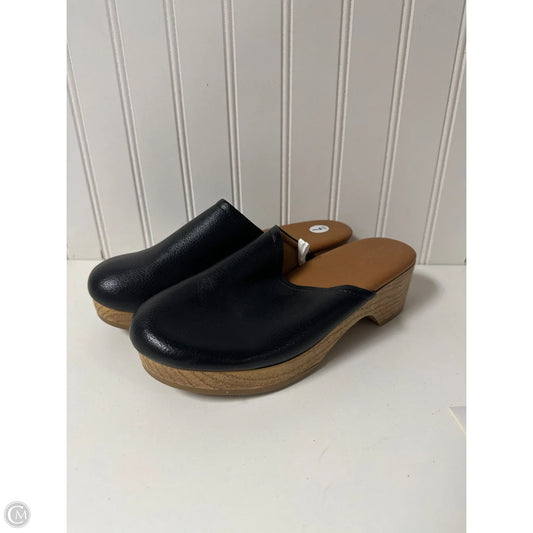 Shoes Heels Platform By Universal Thread In Black, Size: 7