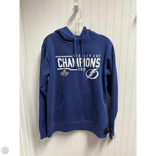 Sweatshirt Hoodie By Nhl In Blue, Size: M