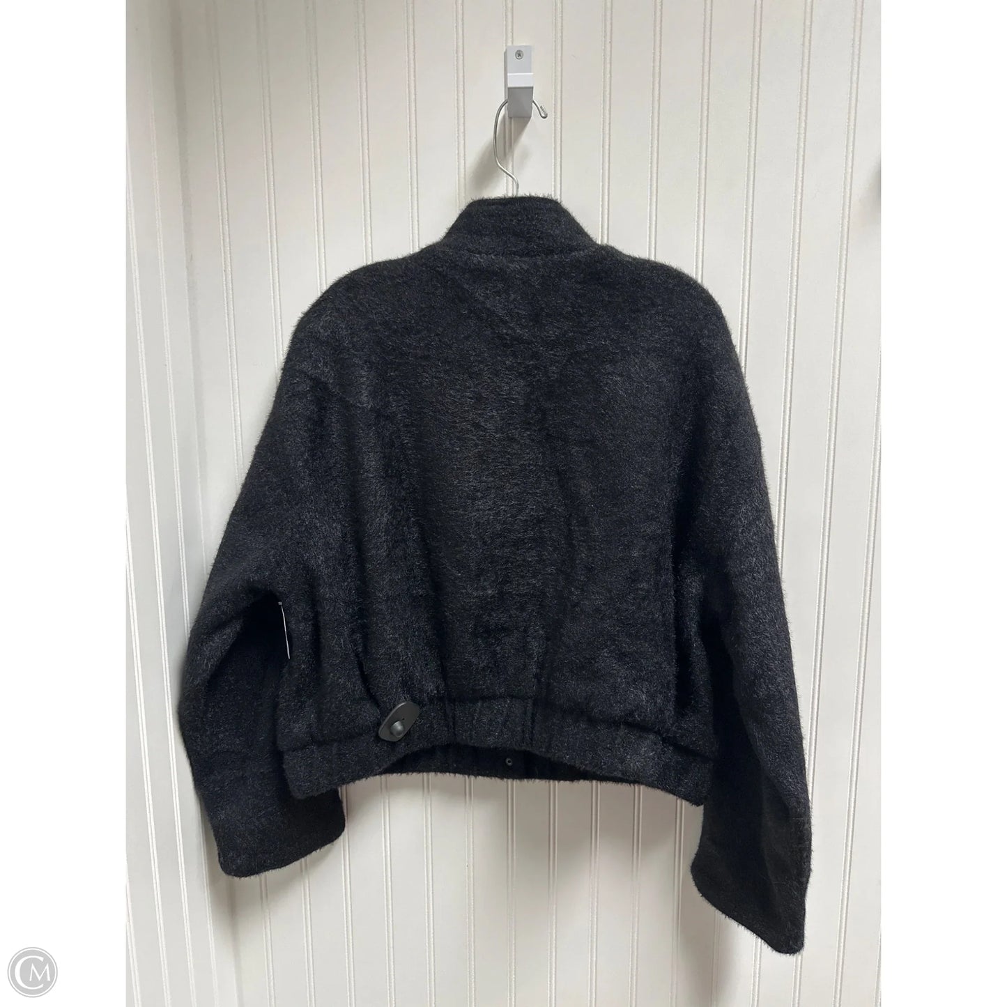 Jacket Faux Fur & Sherpa By Z Supply In Black, Size: Xl