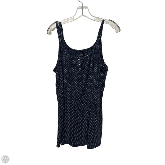 Dress Casual Short By Lauren By Ralph Lauren In Blue, Size: L