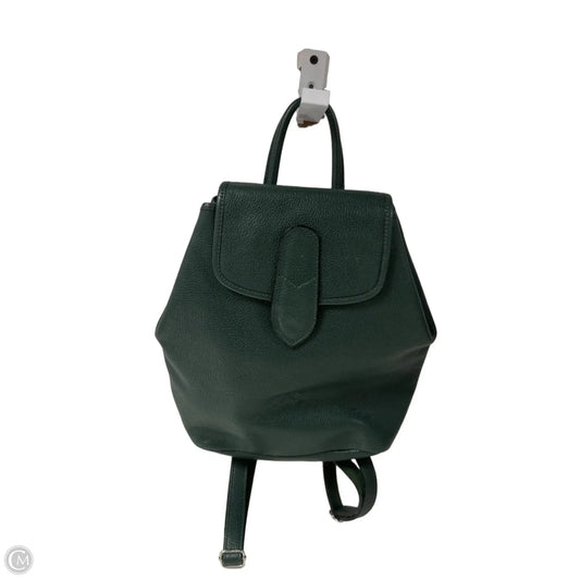 Backpack Leather By Clothes Mentor, Size: Medium