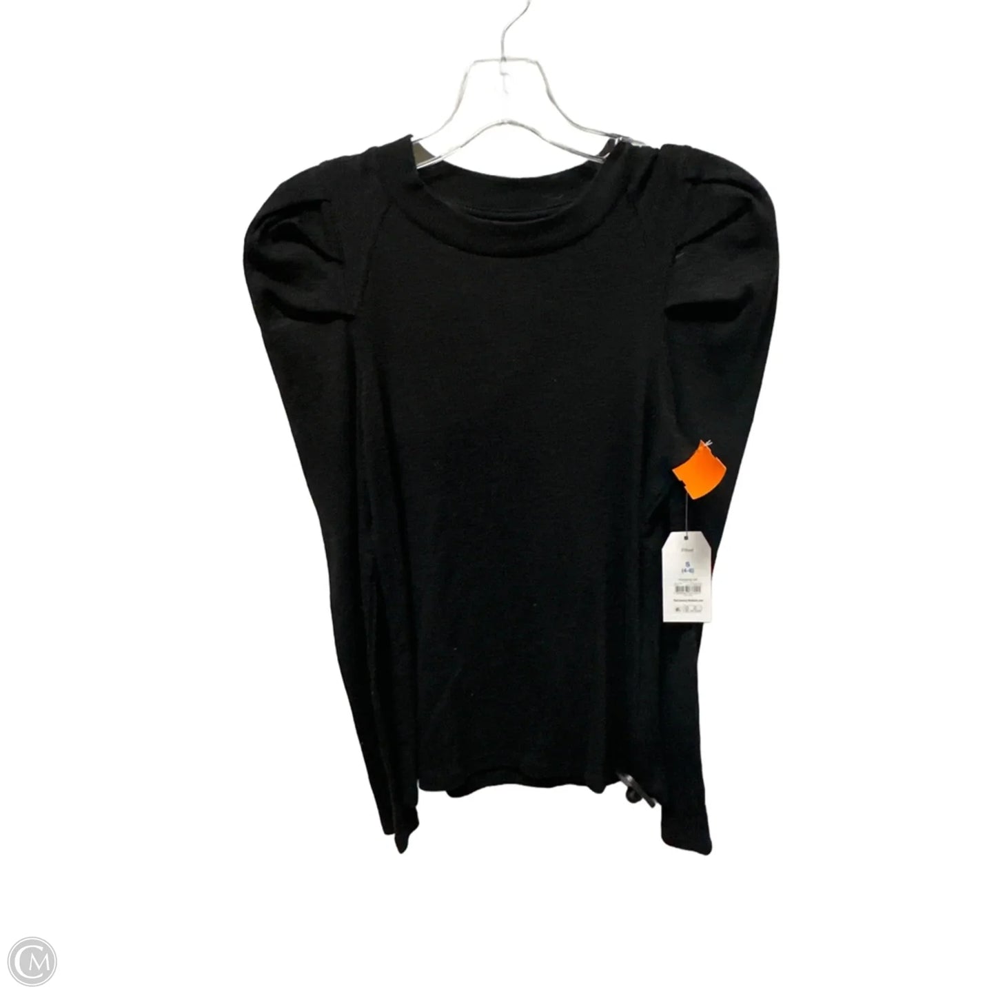 Top Long Sleeve By Time And Tru In Black, Size: S