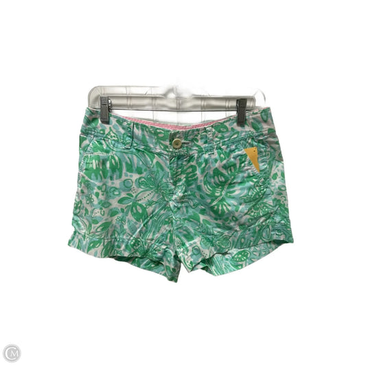 Shorts Designer By Lilly Pulitzer In Green, Size: 2