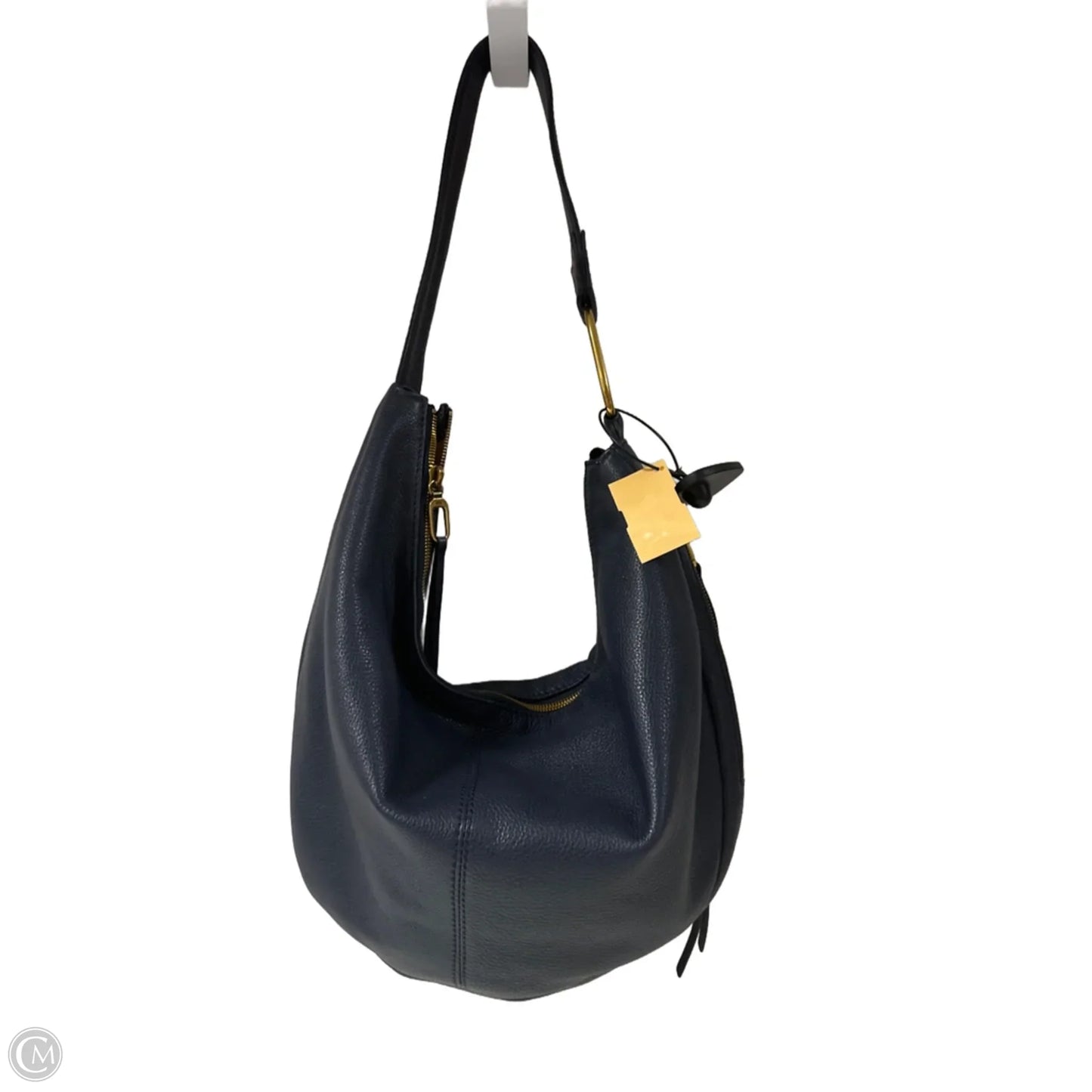 Handbag Leather By Hobo Intl, Size: Large