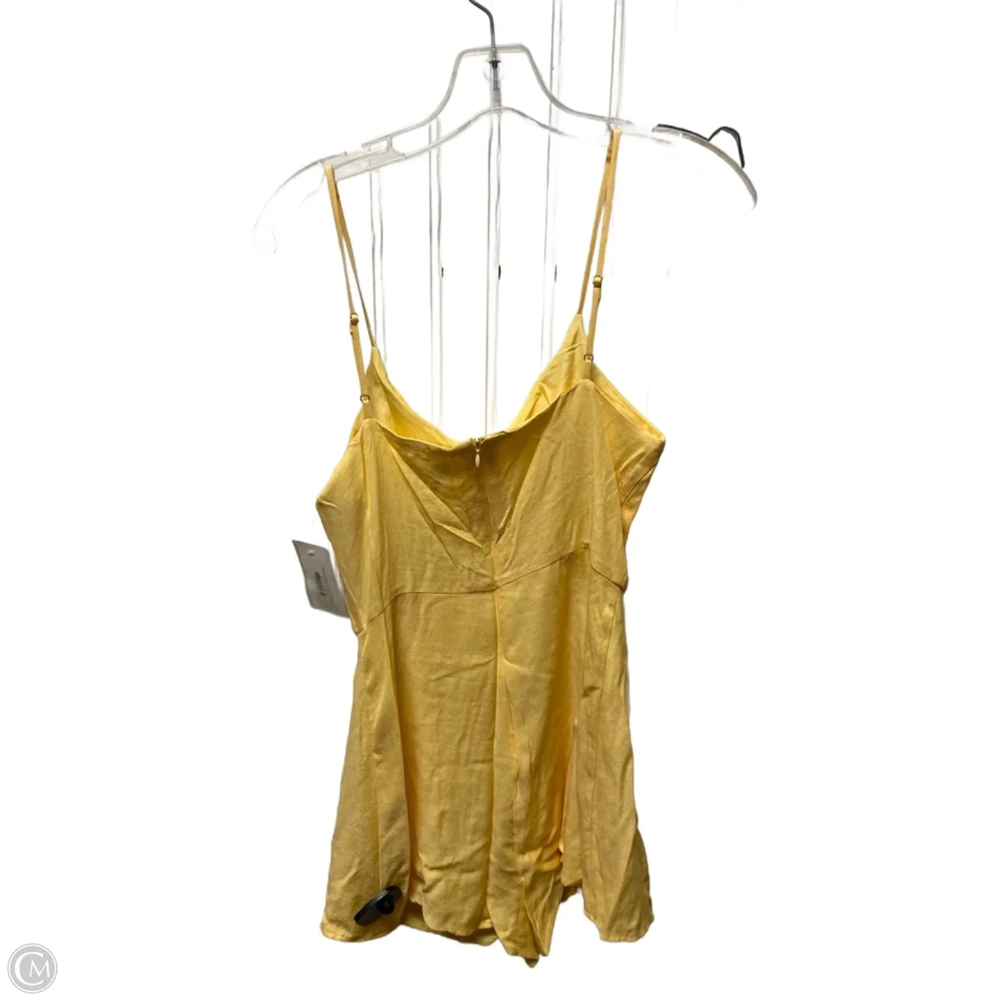 Romper By Clothes Mentor In Yellow, Size: S