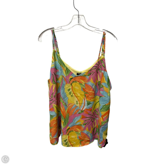 Top Sleeveless By Skies Are Blue In Multi-colored, Size: Xl