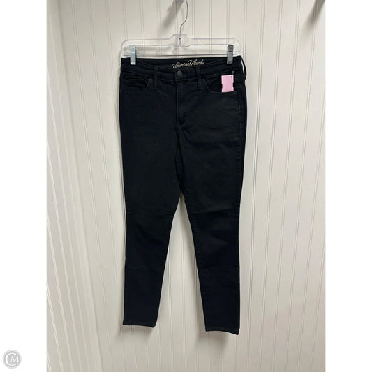 Jeans Skinny By Universal Thread In Black, Size: 4
