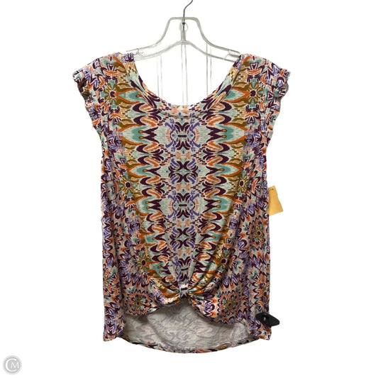 Top Sleeveless By Democracy In Multi-colored, Size: M