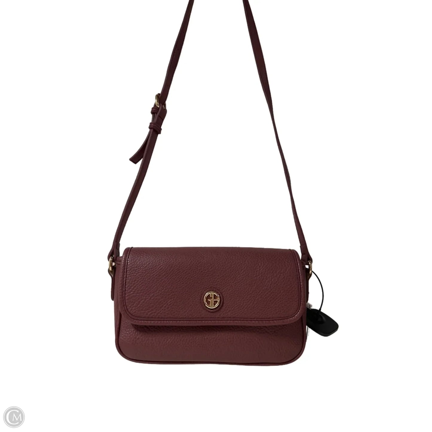 Crossbody Leather By Giani Bernini, Size: Medium