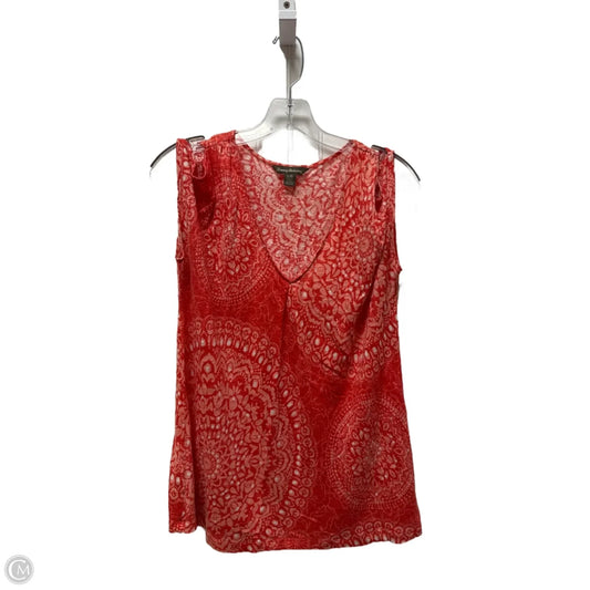 Top Short Sleeve By Tommy Bahama In Pink, Size: L