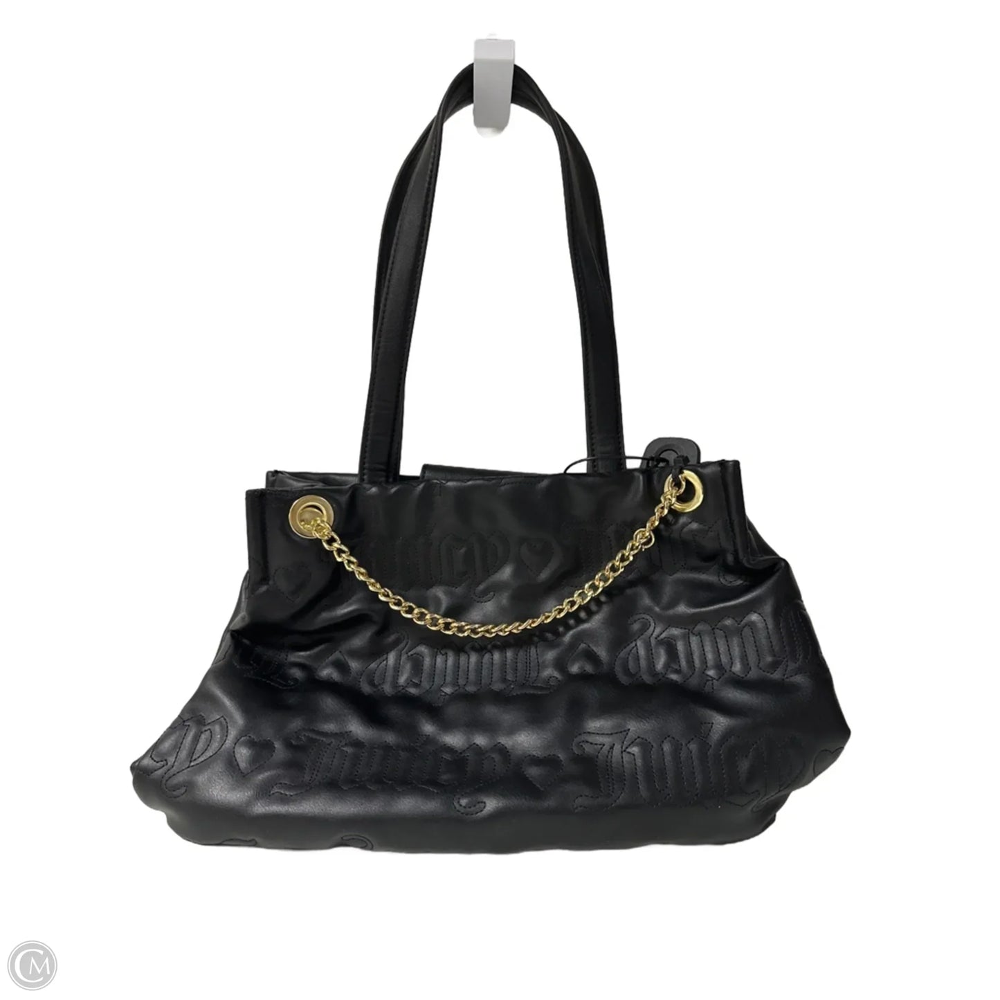 Handbag Leather By Juicy Couture, Size: Medium