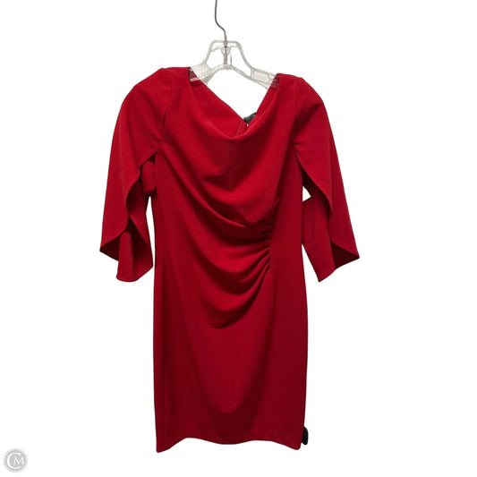 Dress Casual Maxi By Dkny In Red, Size: 8
