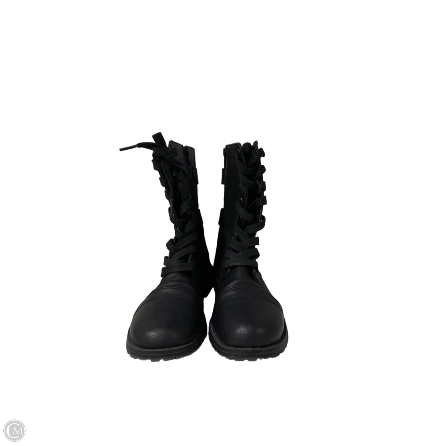 Boots Combat By Clothes Mentor In Black, Size: 7