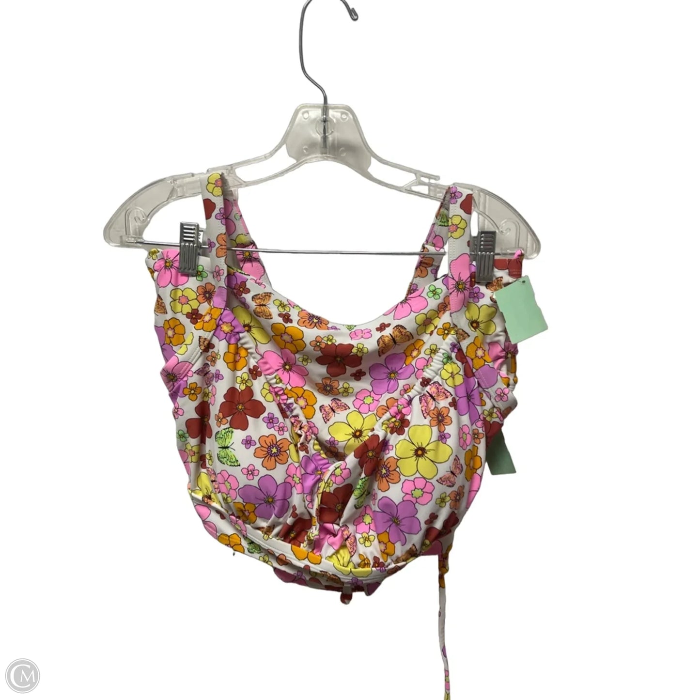 Swimsuit 2pc By Clothes Mentor In Floral Print, Size: L