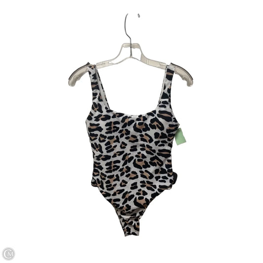 Swimsuit By Clothes Mentor In Animal Print, Size: S