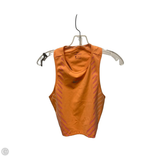 Athletic Bra By Nike In Orange & Pink, Size: Xs