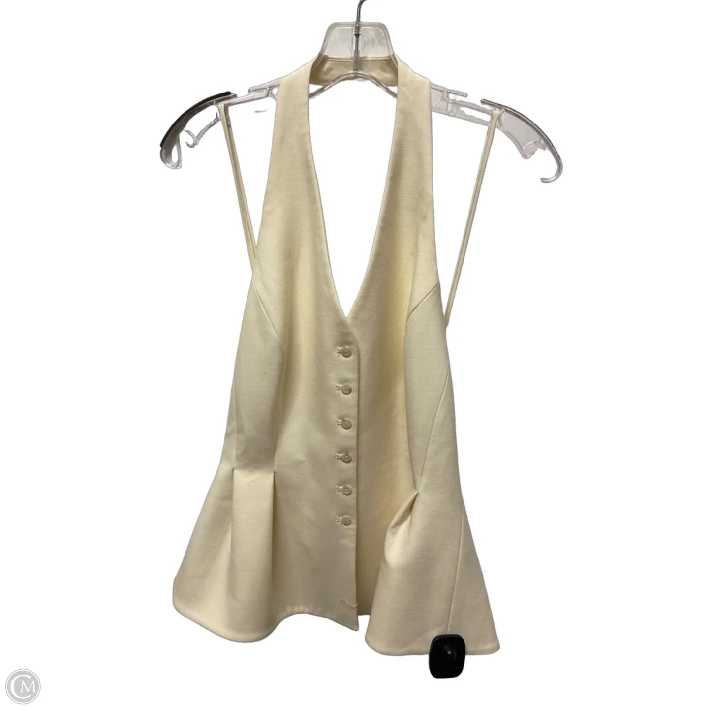 Top Sleeveless By Antonio Melani In Cream, Size: 4