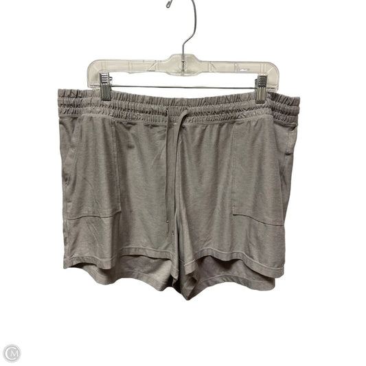 Athletic Shorts By Reebok In Grey, Size: 2x
