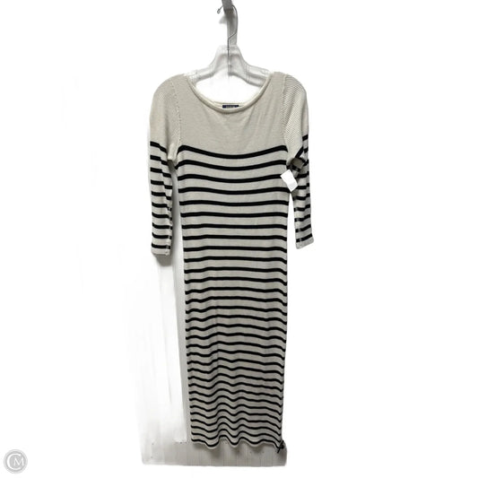Dress Casual Maxi By Polo Ralph Lauren In Striped Pattern, Size: M