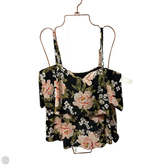 Swimsuit Top By Kona Sol In Floral Print, Size: Xl