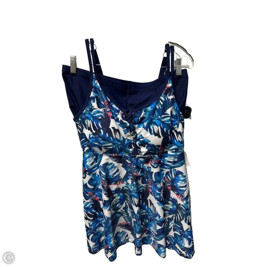 Swimsuit 2pc By Clothes Mentor In Blue, Size: Xl
