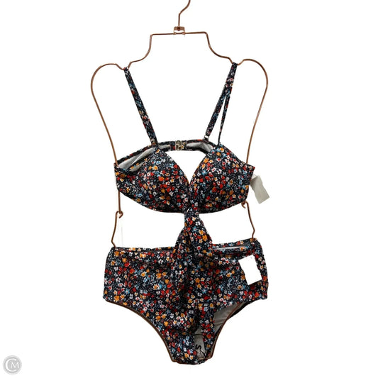Swimsuit 2pc By Shein In Floral Print, Size: S