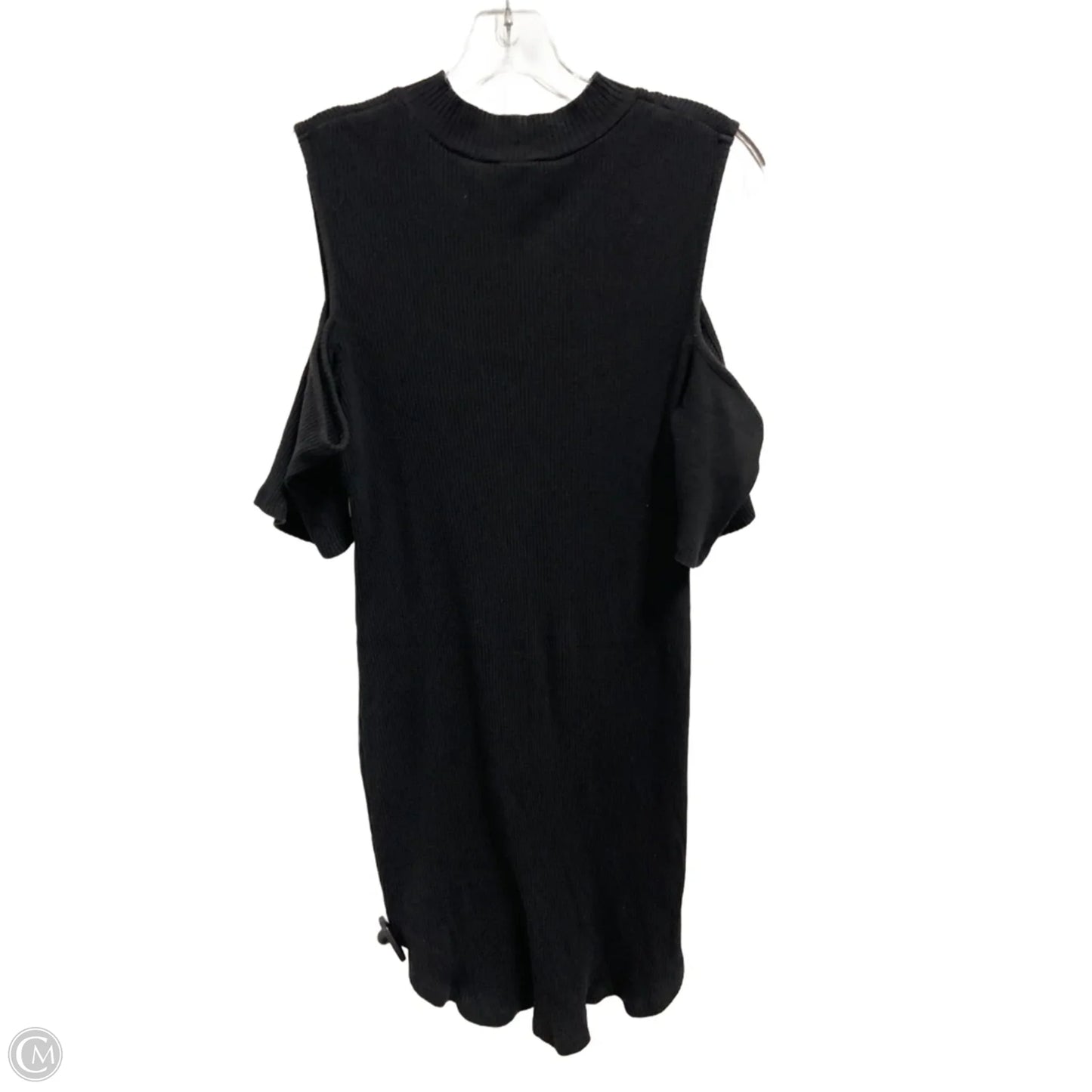 Dress Casual Midi By No Boundaries In Black, Size: 2x
