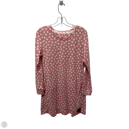 Dress Designer By Kate Spade In Pink & White, Size: S