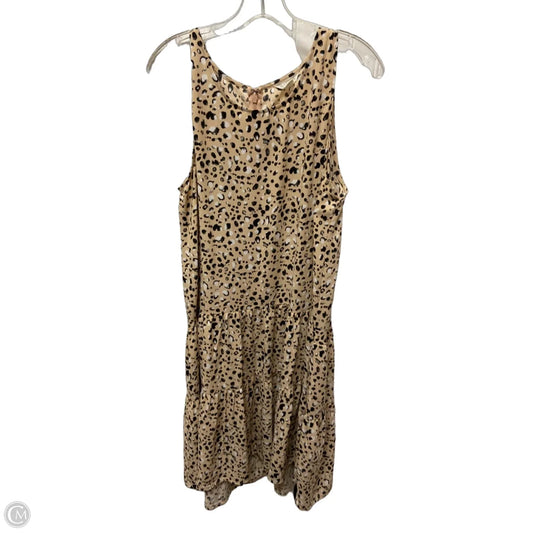 Dress Casual Midi By Caslon In Animal Print, Size: 1x