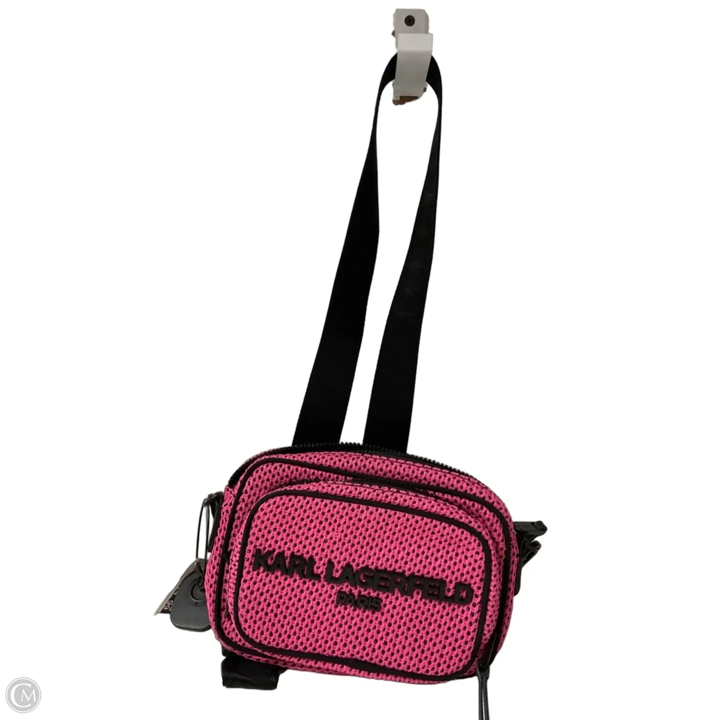 Belt Bag Designer By Karl Lagerfeld, Size: Medium