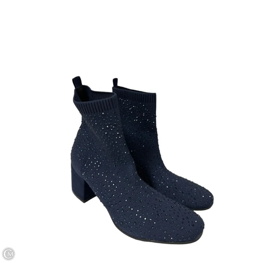 Boots Ankle Heels By Kenneth Cole In Blue, Size: 8.5