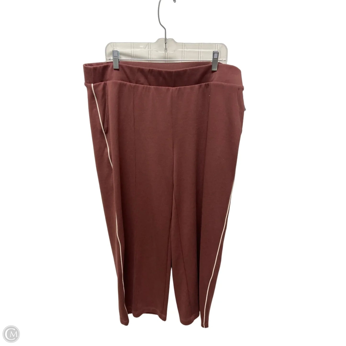 Pants Lounge By Chicos In Red, Size: 16