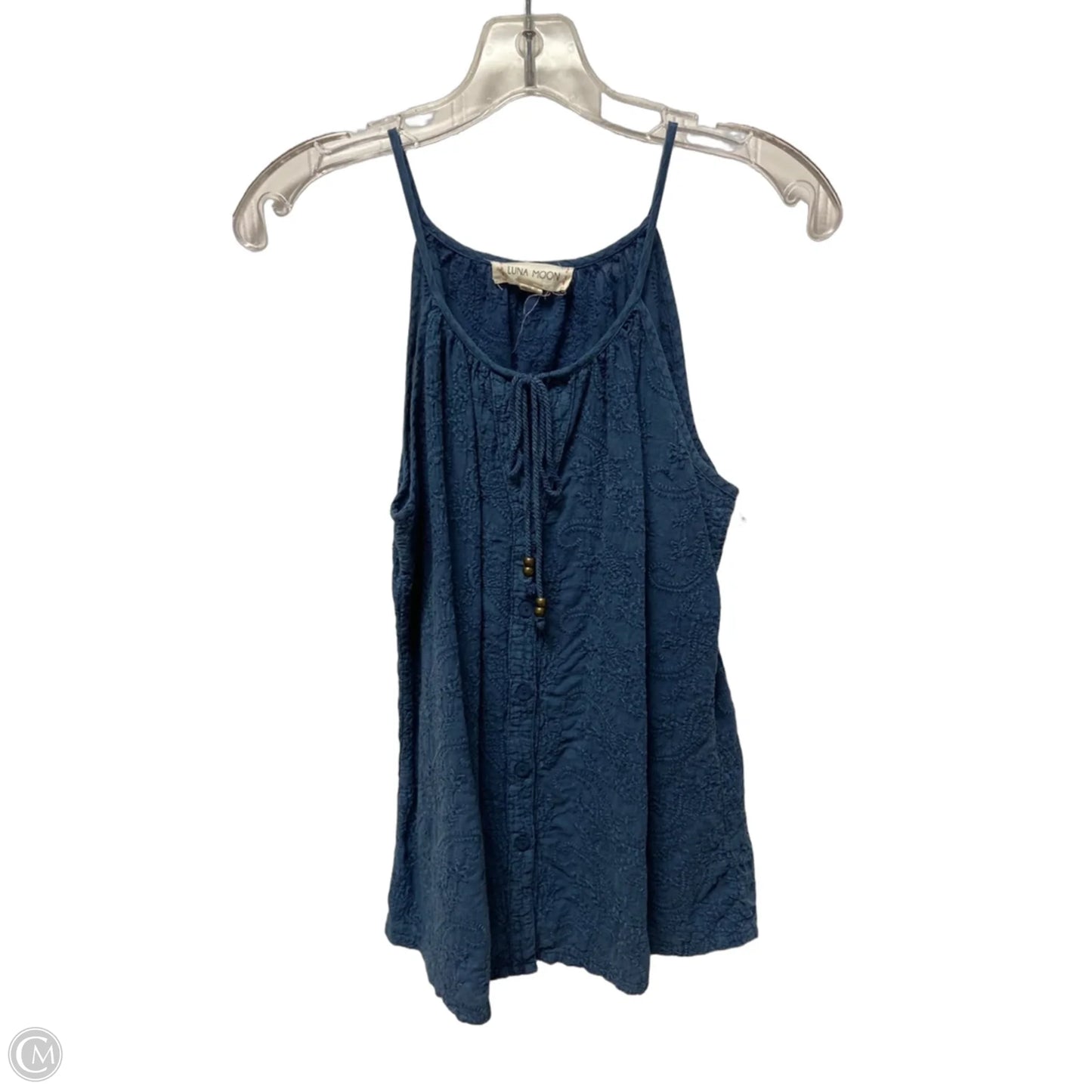 Top Sleeveless By Clothes Mentor In Blue, Size: S