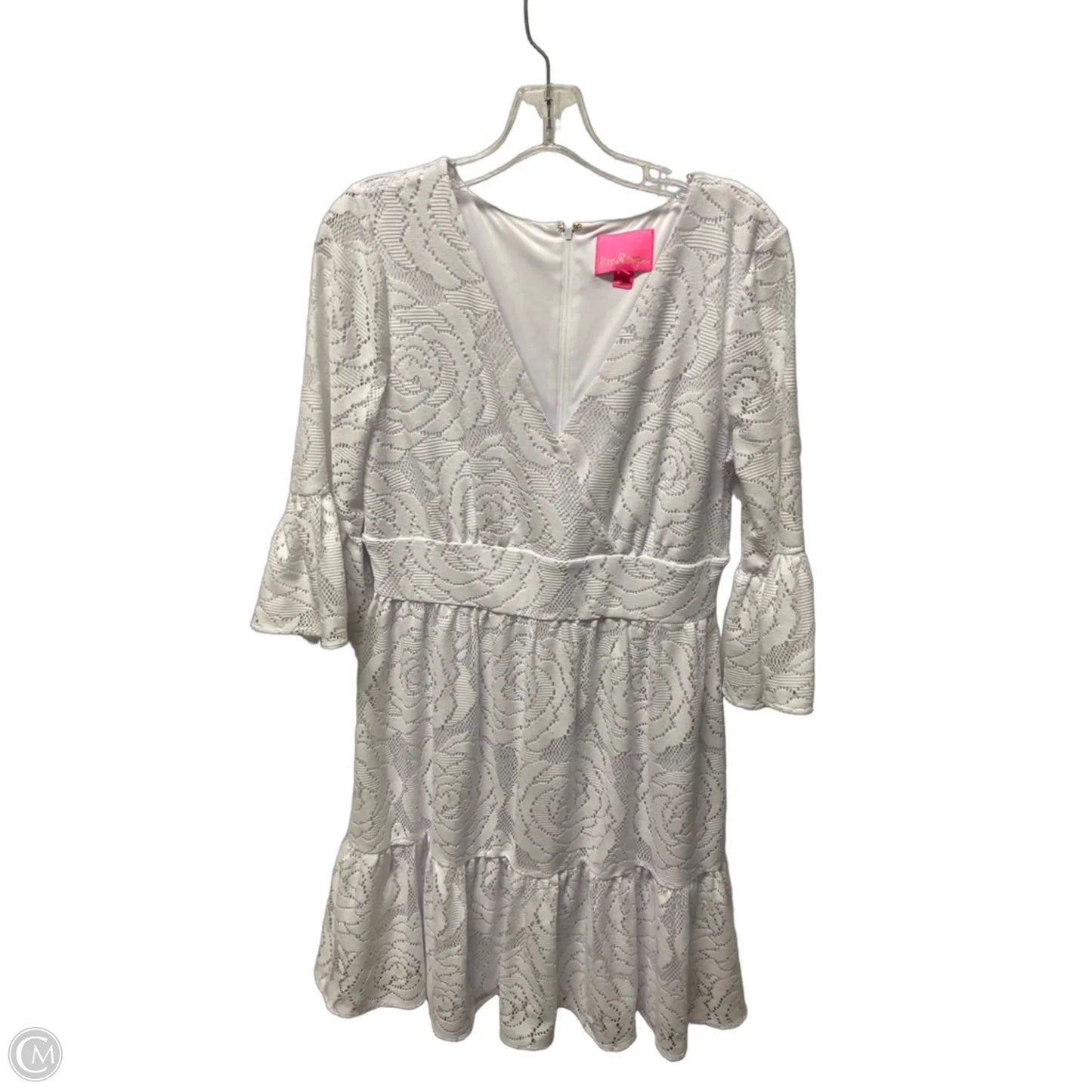 Dress Designer By Lilly Pulitzer In White, Size: M