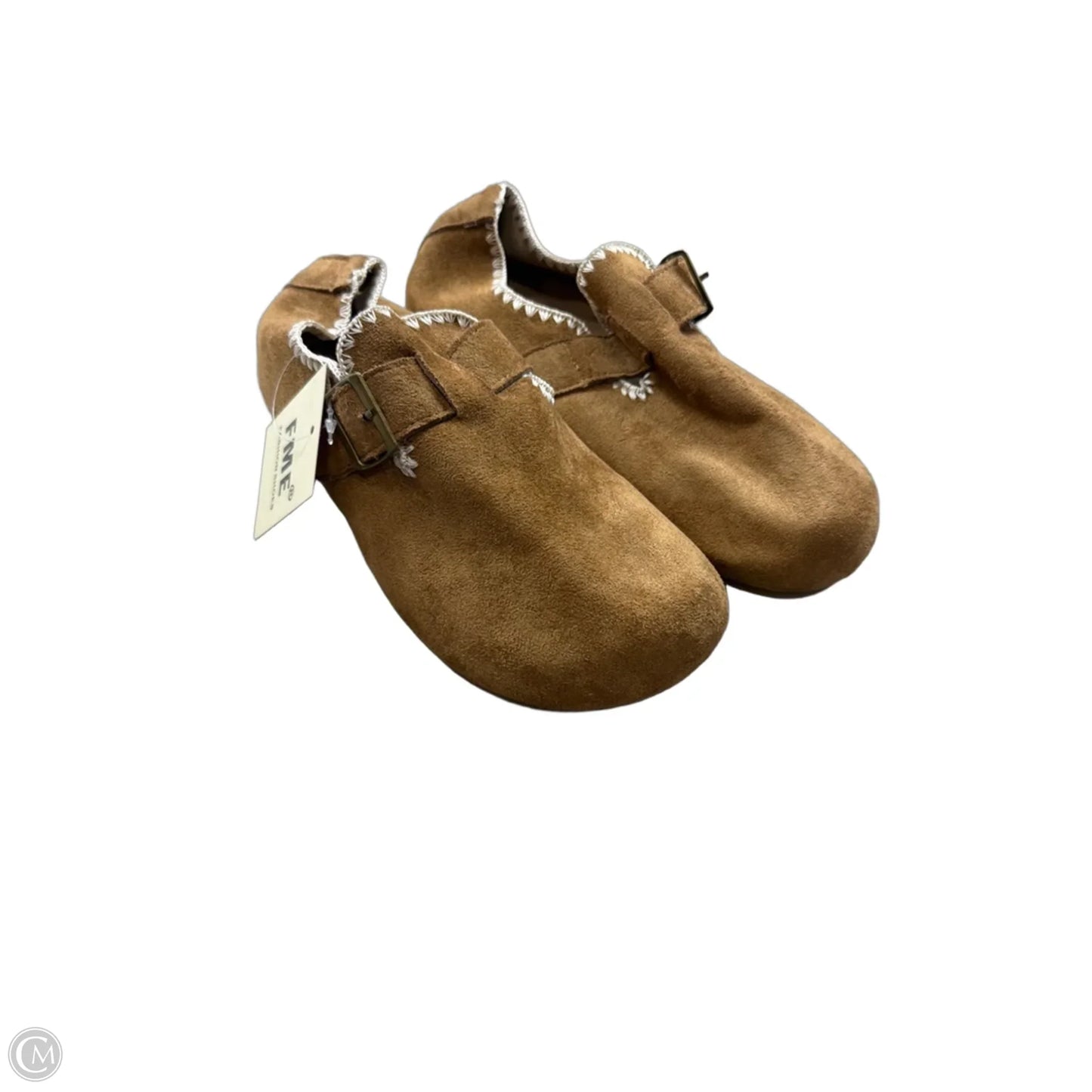 Shoes Flats By Clothes Mentor In Brown, Size: 8.5