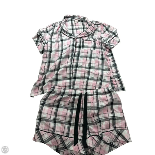 Pajamas 2pc By Victorias Secret In Plaid Pattern, Size: 12
