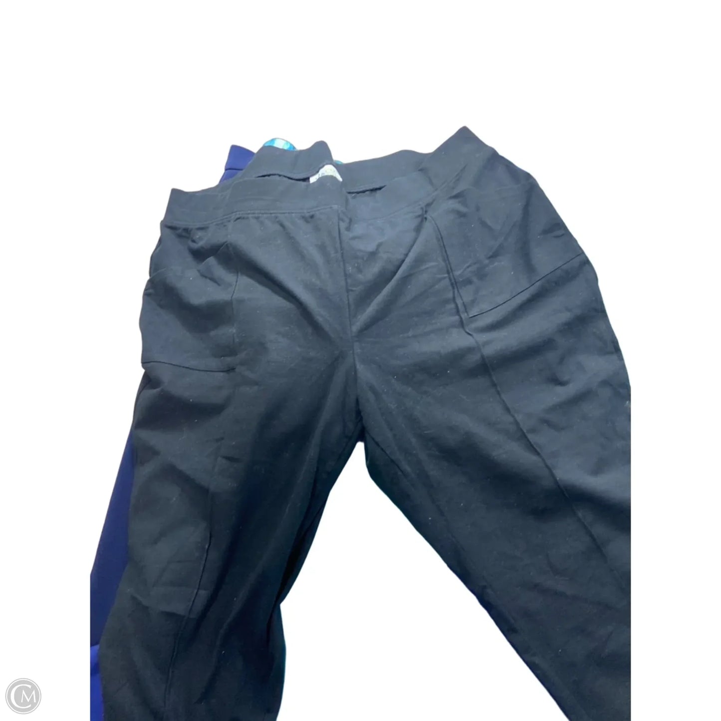 Pants Cropped By D&co. In Black, Size: 20