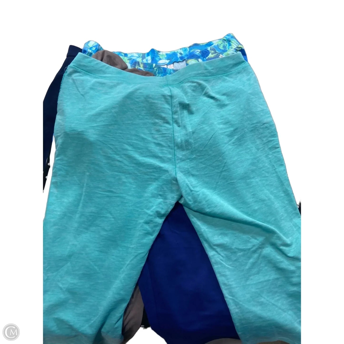 Pants Cropped By Laura Scott In Teal, Size: 18