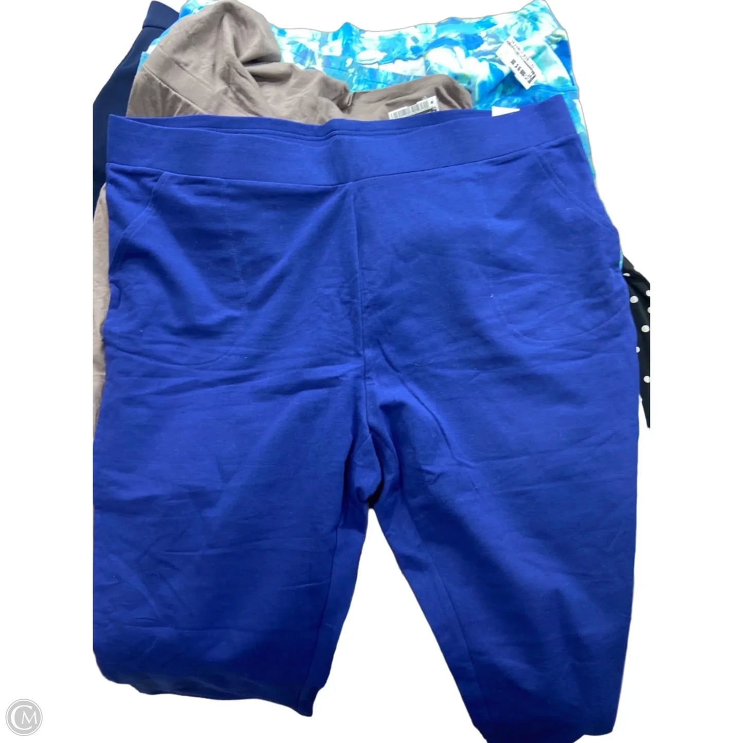 Pants Cropped By Clothes Mentor In Navy, Size: 20