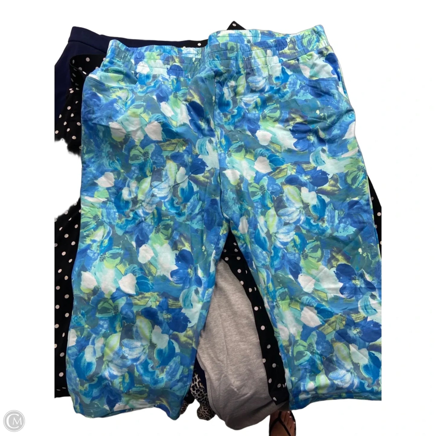 Pants Lounge By Clothes Mentor In Floral Print, Size: 20