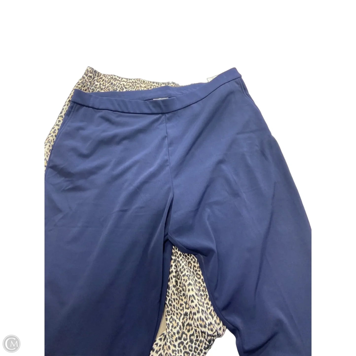 Pants Dress By Susan Graver In Navy, Size: 20