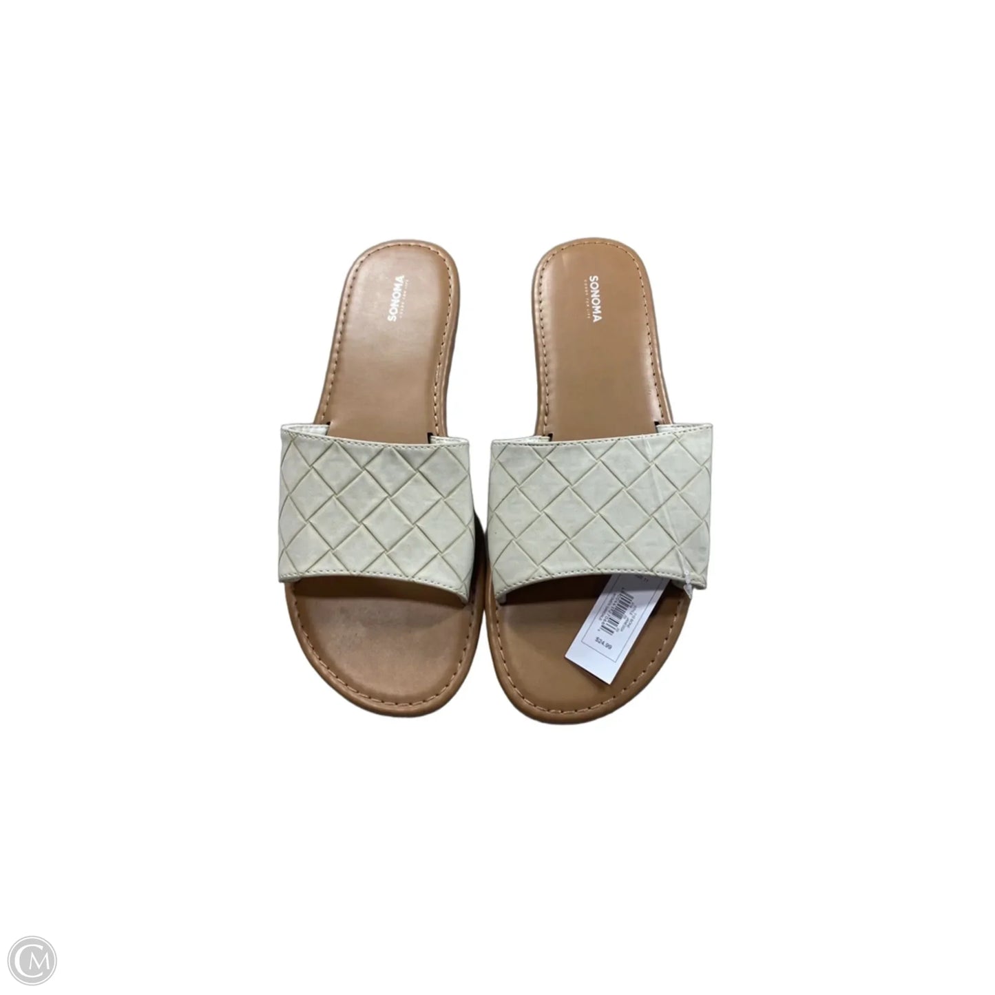 Sandals Flats By Sonoma In Cream, Size: 11