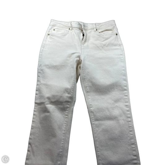 Jeans Skinny By Vince Camuto In Cream, Size: 10