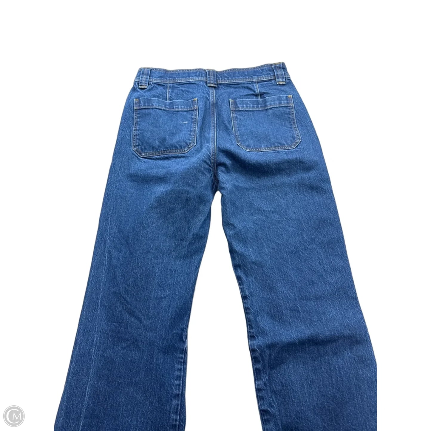 Jeans Straight By Loft In Blue Denim, Size: 6