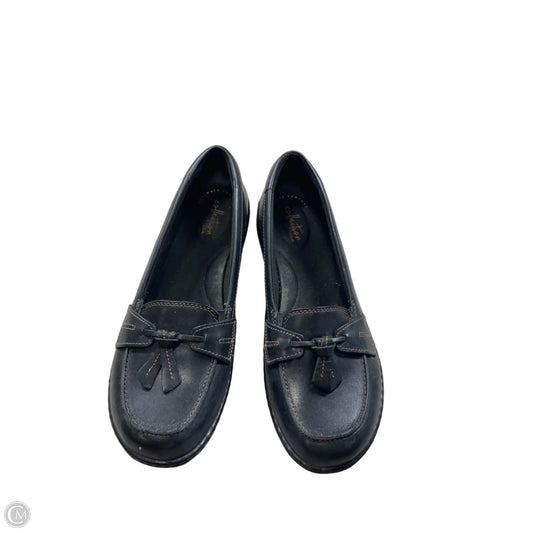 Shoes Flats By Clarks In Black, Size: 9.5