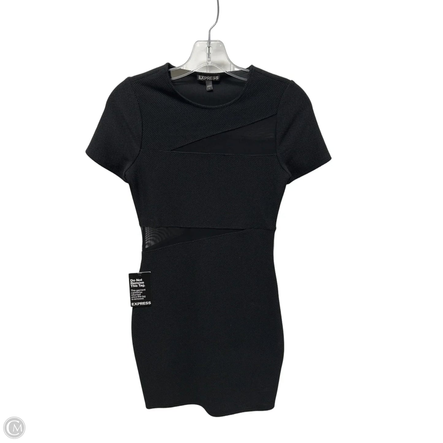 Dress Party Short By Express In Black, Size: Xs