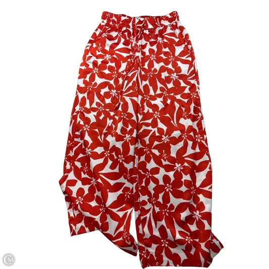 Pants Lounge By Loft In Floral Print, Size: 0