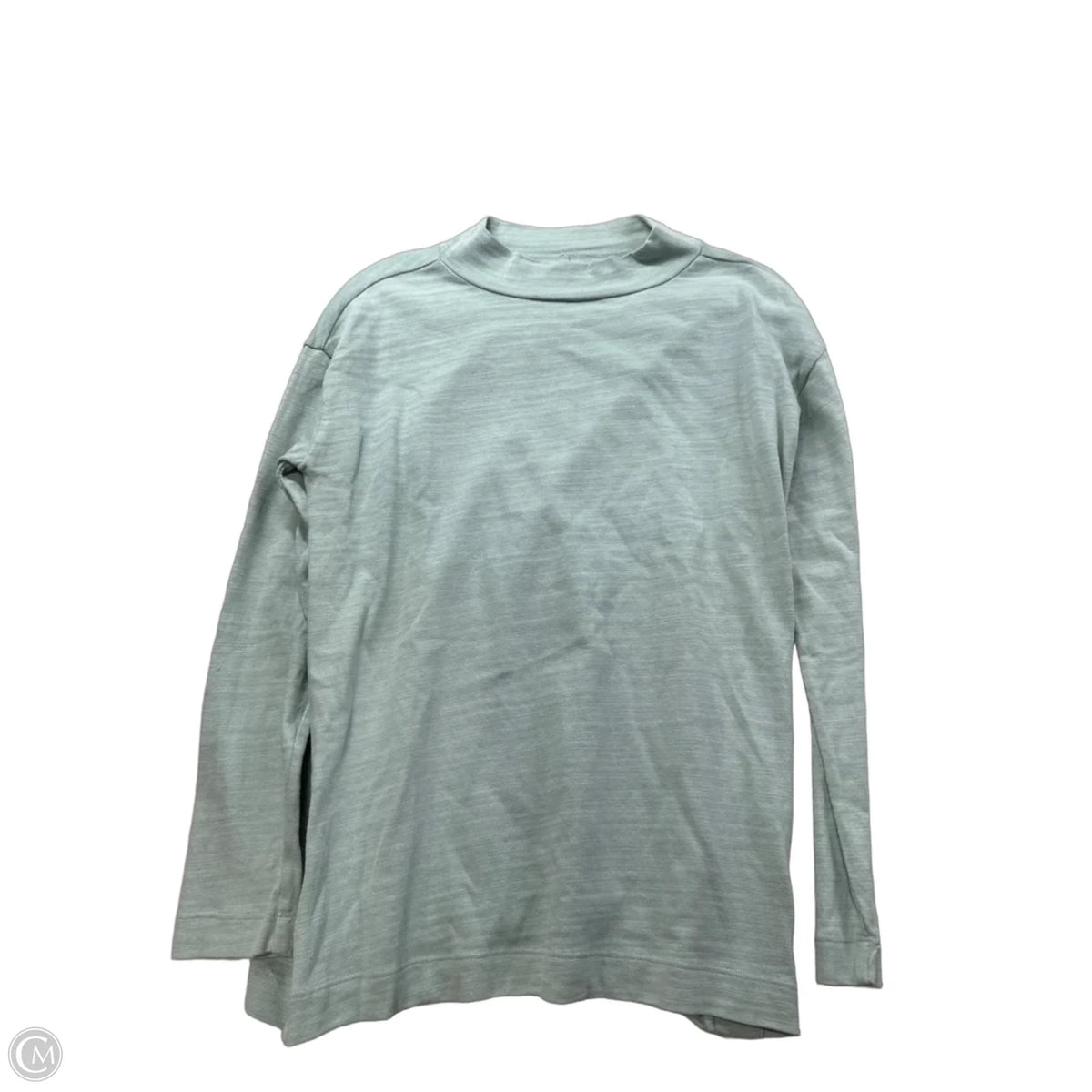 Top Long Sleeve By Loft In Green, Size: S